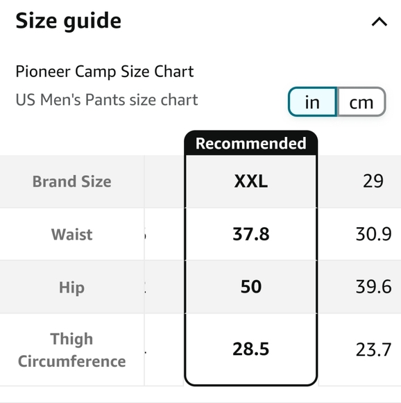 Pioneer Camp Men's Outdoor Convertible Hiking Pants Waterproof Quick Dry Fishing - Picture 7 of 16
